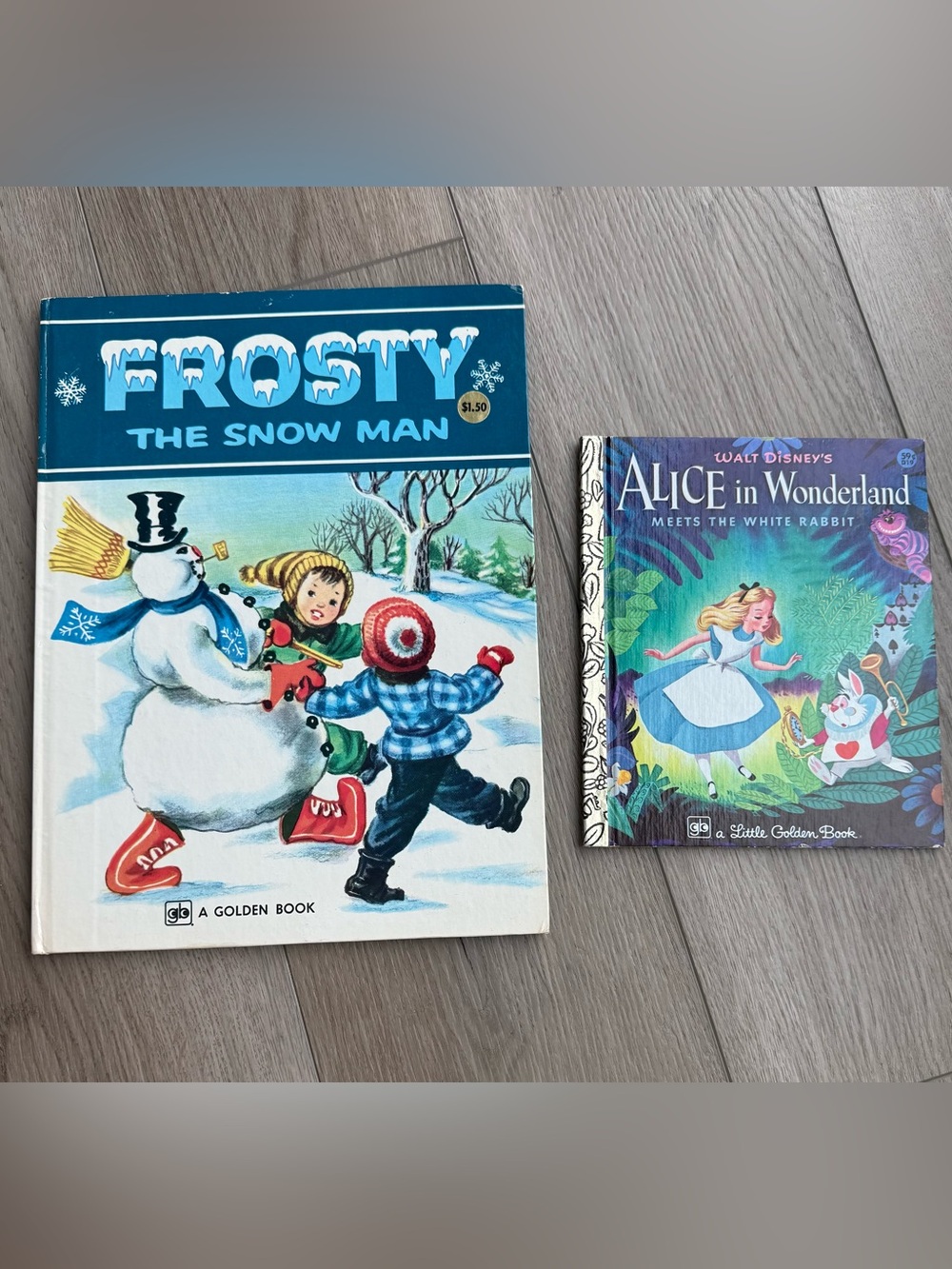 Frosty the Snow Man Children's Story Book - Blue